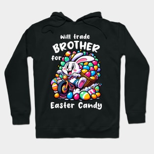 Will Trade Brother For Easter Candy I Egg Hunting Hoodie